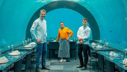 "H2O by Chef Andrea Berton" il nuovo locale gourmet subacqueo