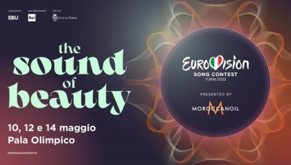 Rai: "Il suono della bellezza", ufficializzato il logo Eurovision di Torino