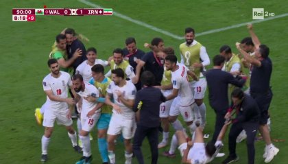 L'Iran colpisce in extremis, Galles ko 2-0