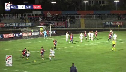 Gubbio-San Donato 1-0, la decide Mbakogu