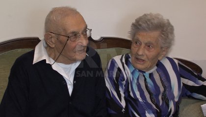 San Marino ha la sua coppia di centenari. A Villa Oasi la festa per i cento anni di Jolanda