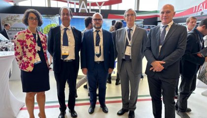 “Il Segretario di Stato per il Territorio e l’Ambiente ha inaugurato il Padiglione Italia - San  Marino al Congresso Mondiale PIARC 2023”