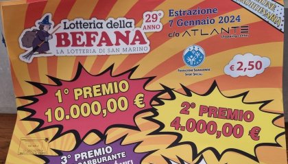 Torna la Lotteria della Befana, in palio 10mila euro
