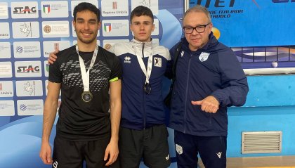 Mattias Mongiusti sul podio ai Campionati Italiani Under 21
