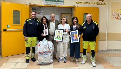 Donati giochi e libri per i piccoli ricoverati in Oncoematologia Pediatrica all’ospedale Infermi di Rimini