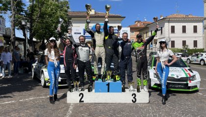 Alessio Pisi trionfa al Rally Biancoazzurro