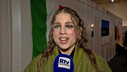 Eurovision: sale l'attesa per i Megara. Angelina Mango saluta i fan di San Marino