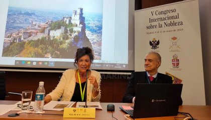 V Congresso Internazionale sulla Nobiltà: Silvia Berti presenta gli Ordini Equestri di San Marino