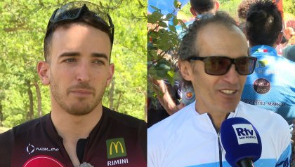Titano XCO: il post gara di Francioni e Rossi