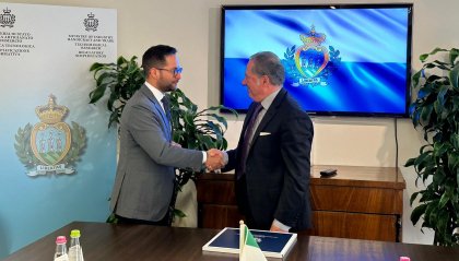 SdS Righi incontra Ambasciatore Colaceci sulla collaborazione strategica tra San Marino e Italia