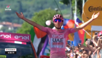 Tadej Pogacar ha vinto il Giro d'Italia