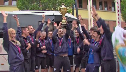 Europei SCA: la Nazionale maschile è rientrata a San Marino dopo l'oro