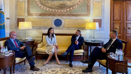 I Segretari di Stato per gli Affari Esteri e per le Finanze a colloquio con l’Onorevole Alessia Ambrosi di Fratelli d’Italia candidata alle europee