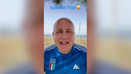 Carlo Frisi veste i panni di Luciano Spalletti