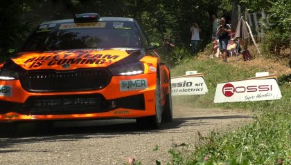 Simone Campedelli ha vinto il rally del Casentino