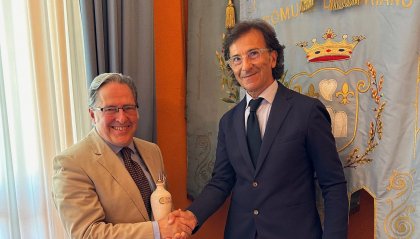 L’ambasciatore d’Italia a San Marino Fabrizio Colaceci in visita al Comune di Coriano