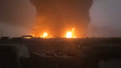 Yemen: strike israeliano sul porto di Hodeida dopo l'attacco houthi di ieri a Tel Aviv