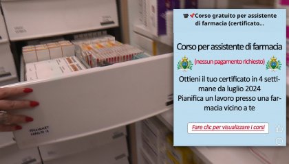Truffa on line: promosso corso di assistente farmacista a San Marino