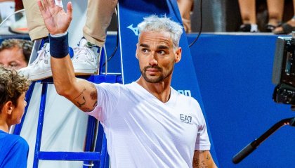 San Marino Open: Fognini in semifinale, battuto Gigante