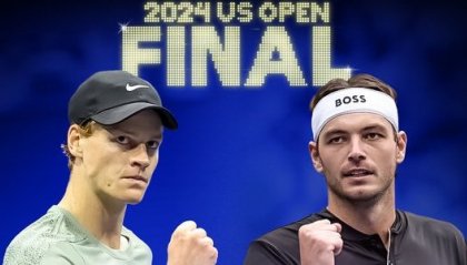 Prima finale agli Us Open per Sinner, domenica sfida l'americano Fritz