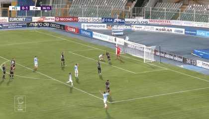 Il Pescara vince in rimonta e aggancia la vetta