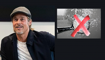 Brad Pitt e le star leader dei "No Wash"