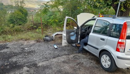 San Marino: perde il controllo della Panda e finisce contro due auto in direzione opposta