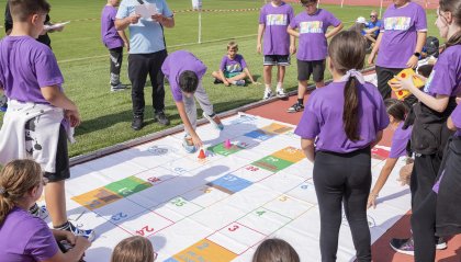 Sport in Fiera si apre con l’energia dei studenti delle Scuole Medie, divertimento assicurato