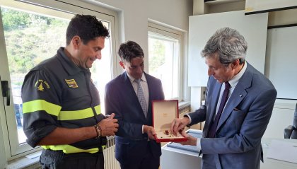 SdS Interni e Territorio: "Conferimento dell’onorificenza di Cavaliere Ufficiale dell’Ordine Equestre di Sant’Agata all’Ing. Piergiacomo Cancelliere"