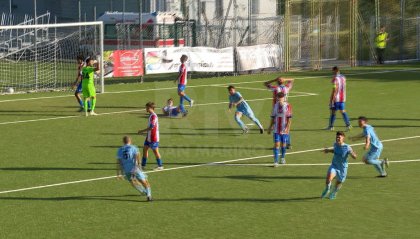 Teixeira segna al 91', Benedettini para un rigore al 93' e il Murata supera 1-0 la Juvenes/Dogana