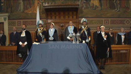 Il giorno della Reggenza: Francesca Civerchia e Dalibor Riccardi sono i Capitani Reggenti di San Marino