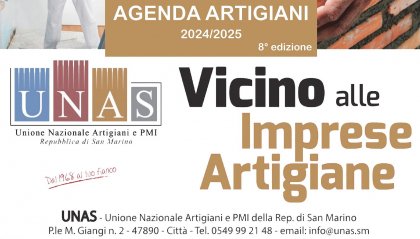 Agenda Artigiani 2024/25 a tutti i Sammarinesi