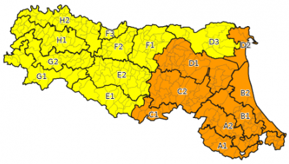 Meteo: prevista molta pioggia fra giovedì e venerdì