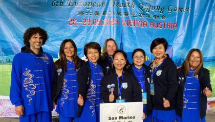 Terzo posto per San Marino all'European Health Qigong Games