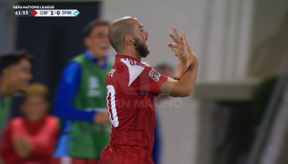 Gibilterra batte 1-0 San Marino e gli toglie la vetta