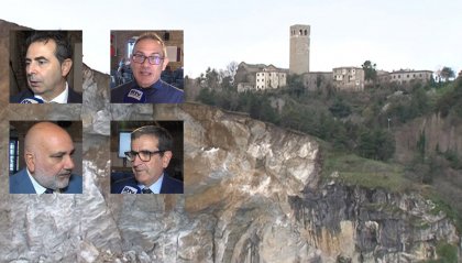 San Leo, un convegno dopo la frana del 27 febbraio 2014