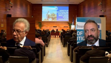 Costituzionalismo nei Piccoli Stati, al via al Kursaal l'alta Conferenza