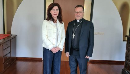 Incontro tra il Prefetto e S.E. Mons. Domenico Beneventi, Vescovo di San Marino Montefeltro