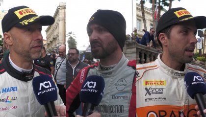 Rally Sanremo: le parole di Basso, Crugnola e Campedelli