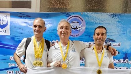 Manzini, Santolini e Mimotti regalano podi al Mondiale di Tiro al bersaglio subacqueo