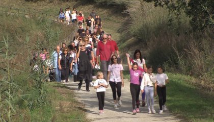 Insieme nella lotta al cancro. Al Parco Ausa la Passeggiata rosa organizzata da Asdos