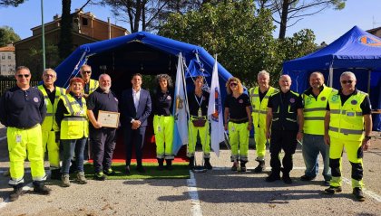 Il Segretario Ciacci a “Scuole in Campo” a Macerata Feltria con i Volontari della Protezione Civile