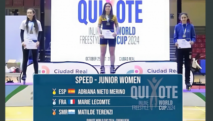 Matilde Terenzi vince la medaglia di bronzo in Spagna alla Quixote World Cup