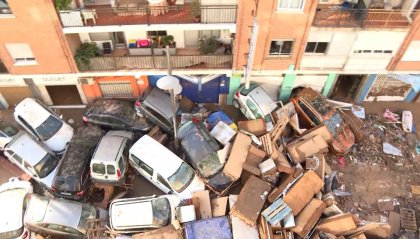 Valencia: febbrili le attività di soccorso, mentre sale a 158 la conta delle vittime dell'alluvione