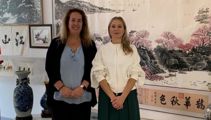 L’Associazione di Amicizia San Marino-Cina con l’Artista Sammarinese Viola Conti