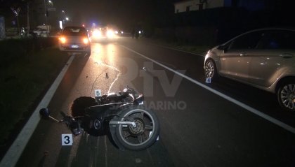 Marecchiese: 17enne in scooter urta vettura e cade, ricoverata al Bufalini di Cesena