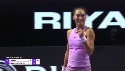 WTA Finals, a giocarsi il titolo saranno Gauff e Zheng