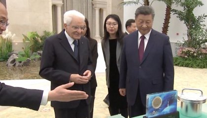 Mattarella a Pechino: "Rafforzare flusso commerciale e rimuovere ostacoli per nostri prodotti d'eccellenza"