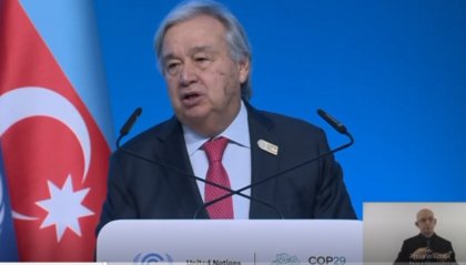 Cop29: Guterres, nel 2024 la distruzione clima è stata magistrale