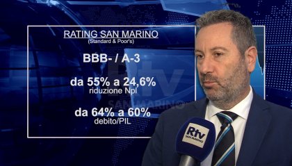 Standard & Poor's promuove San Marino: 'BBB-' sul lungo termine, con Pil in crescita e riduzione degli Npl